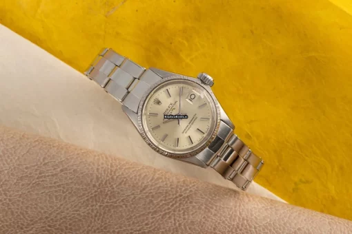 Wonderful Fakes Rolex Oyster Perpetual Lady Date 6527 Caliber 1130 Automatic Movement 24mm White Gold Case Womens Watch - Image 2