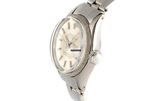 Wonderful Fakes Rolex Oyster Perpetual Lady Date 6527 Caliber 1130 Automatic Movement 24mm White Gold Case Womens Watch - Image 5