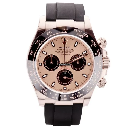 Inexpensive Replicas Rolex Daytona 116515ln Caliber 4130 Automatic Movement 40mm Rose Gold Case Mens/unisex Watch