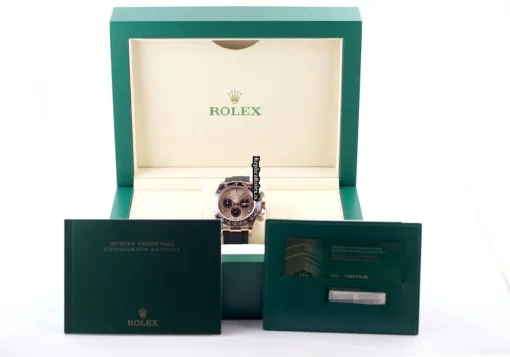Inexpensive Replicas Rolex Daytona 116515ln Caliber 4130 Automatic Movement 40mm Rose Gold Case Mens/unisex Watch - Image 8