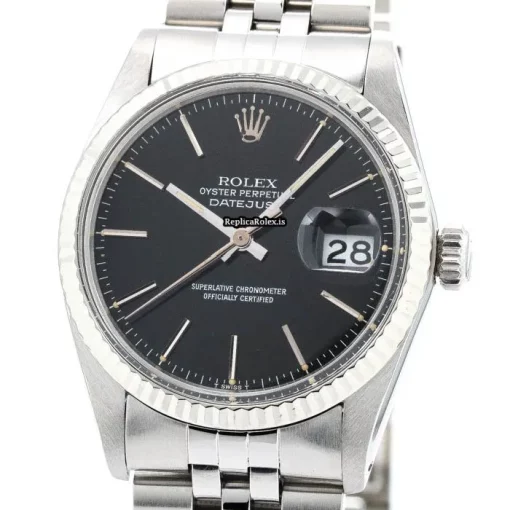 Wholesale Replica Rolex Datejust 16014 Automatic Movement 35mm Gold/steel Case Mens/unisex Watch