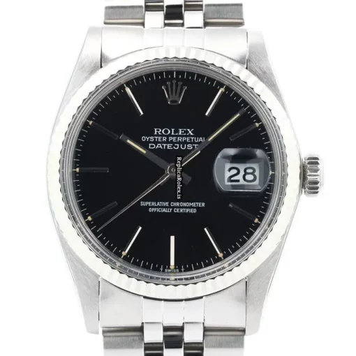 Wholesale Replica Rolex Datejust 16014 Automatic Movement 35mm Gold/steel Case Mens/unisex Watch - Image 2