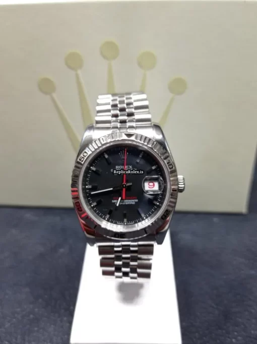 Distinctive Replica Rolex Datejust Turn-o-graph 116264 Caliber 3135 Automatic Movement 36mm Steel Case Mens/unisex Watch - Image 2