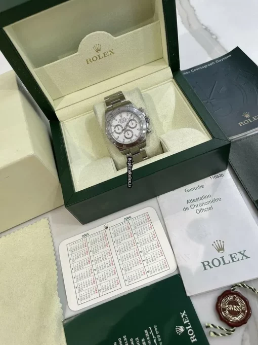 Suitable Replica Rolex Daytona 116520 Caliber 4130 Automatic Movement 40mm Steel Case Mens/unisex Watch - Image 6