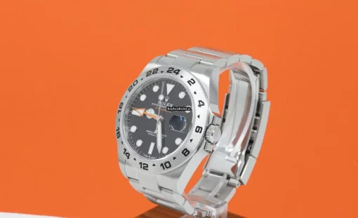 Suitable Fake Rolex Explorer II 216570 Caliber 3187 Automatic Movement 42mm Steel Case Mens/unisex Watch - Image 2