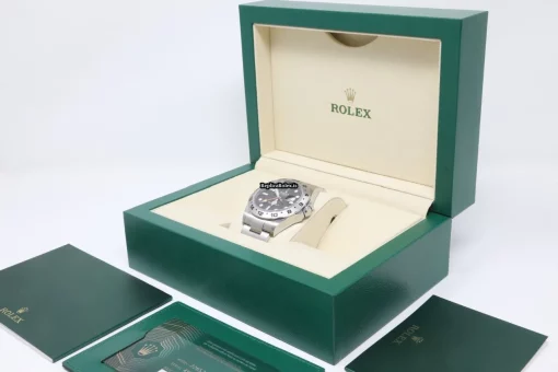 Suitable Fake Rolex Explorer II 216570 Caliber 3187 Automatic Movement 42mm Steel Case Mens/unisex Watch - Image 8