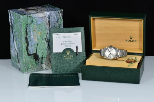 Excellent Replica Rolex Oyster Perpetual Date 15200 Caliber 3135 Automatic Movement 34mm Steel Case Mens/unisex Watch - Image 8
