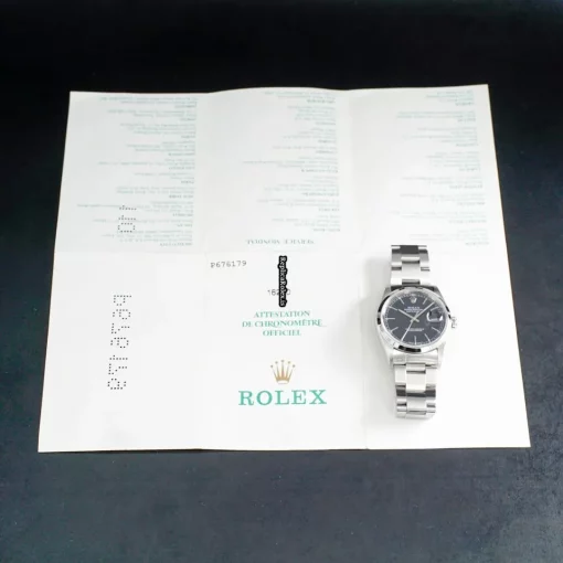 Luxury Replica Rolex Datejust 16200 Caliber 3135 Automatic Movement 36mm Steel Case Mens/unisex Watch - Image 11