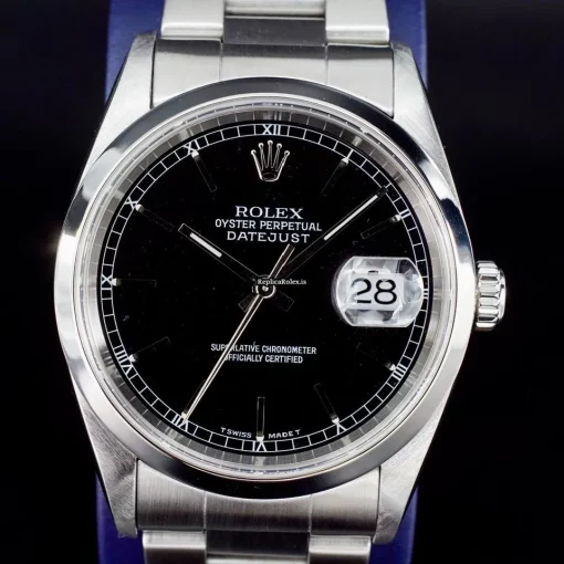 Luxury Replica Rolex Datejust 16200 Caliber 3135 Automatic Movement 36mm Steel Case Mens/unisex Watch - Image 12