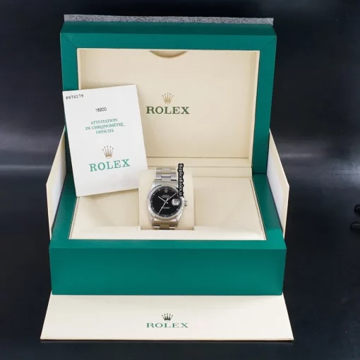 Luxury Replica Rolex Datejust 16200 Caliber 3135 Automatic Movement 36mm Steel Case Mens/unisex Watch - Image 9