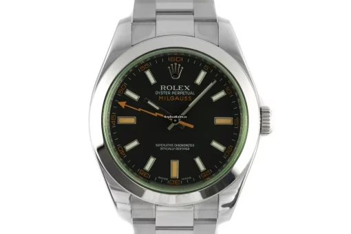 Beautiful Fake Rolex Milgauss 116400 Caliber 3131 Automatic Movement 40mm Steel Case Mens/unisex Watch - Image 7