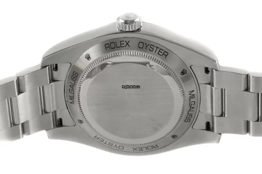 Beautiful Fake Rolex Milgauss 116400 Caliber 3131 Automatic Movement 40mm Steel Case Mens/unisex Watch - Image 9