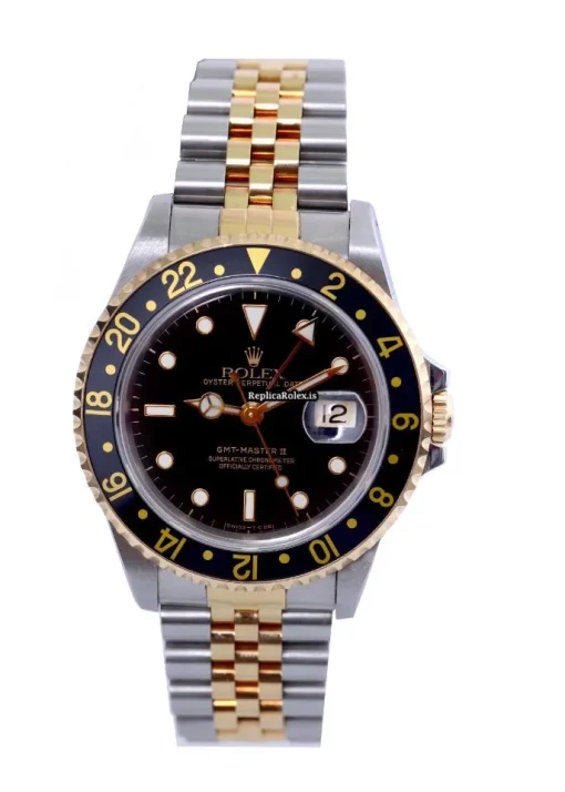 Quality Replica Rolex Gmt-master II 16713 Caliber 3185 Automatic Movement 40mm Gold/steel Case Mens/unisex Watch