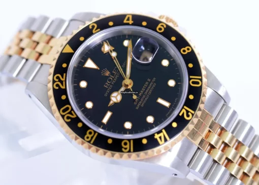 Quality Replica Rolex Gmt-master II 16713 Caliber 3185 Automatic Movement 40mm Gold/steel Case Mens/unisex Watch - Image 2