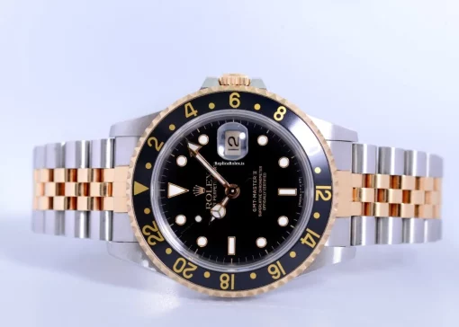 Quality Replica Rolex Gmt-master II 16713 Caliber 3185 Automatic Movement 40mm Gold/steel Case Mens/unisex Watch - Image 3