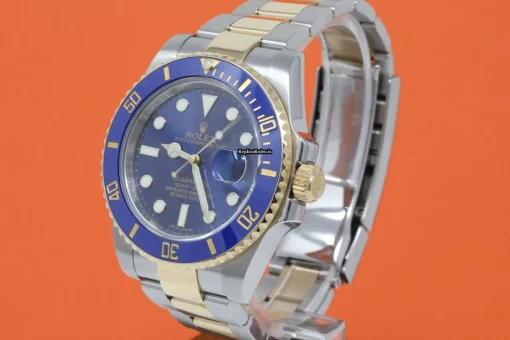 Excellent Replica Rolex Submariner Date 116613lb Caliber 3135 Automatic Movement 40mm Gold/steel Case Mens/unisex Watch - Image 2