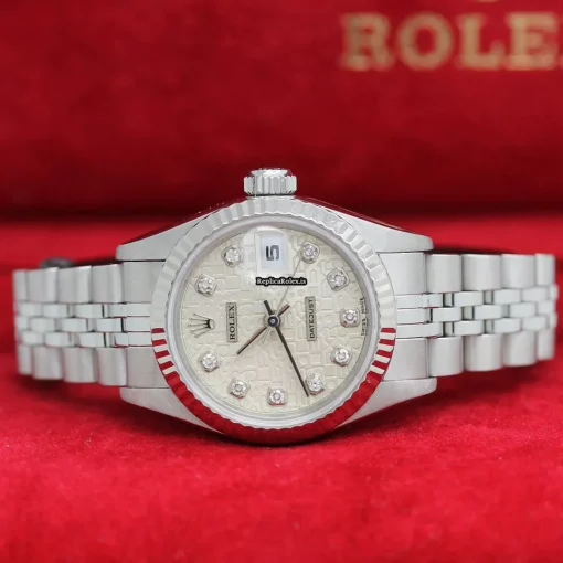 Stylish Replica Rolex Lady-datejust 69174 Caliber 2135 Automatic Movement 26x42mm Steel Case Womens Watch