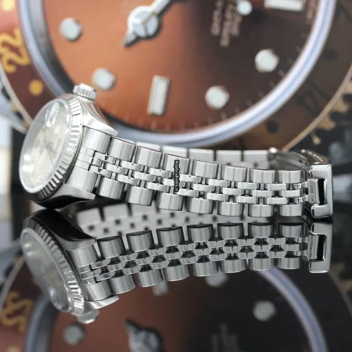 Stylish Replica Rolex Lady-datejust 69174 Caliber 2135 Automatic Movement 26x42mm Steel Case Womens Watch - Image 10