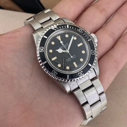 Excellent Fake Rolex Submariner 5513 Automatic Movement 40mm Steel Case Watch - Image 10