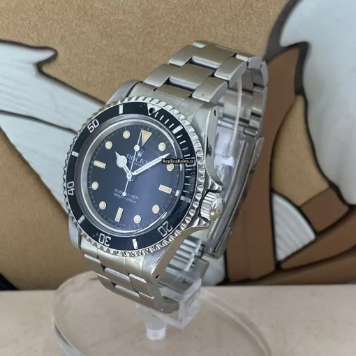 Excellent Fake Rolex Submariner 5513 Automatic Movement 40mm Steel Case Watch - Image 3