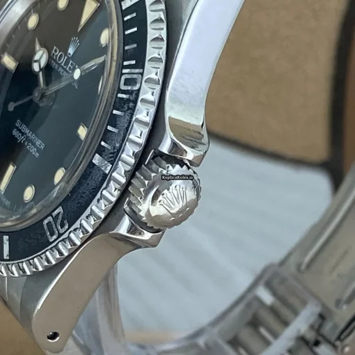 Excellent Fake Rolex Submariner 5513 Automatic Movement 40mm Steel Case Watch - Image 5