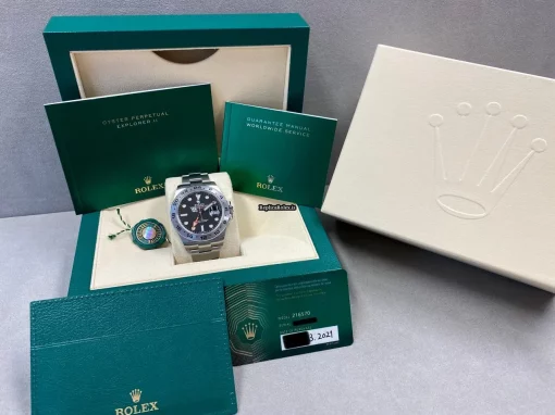 Suitable Replica Rolex Explorer II 216570 Caliber 3187 Automatic Movement 42mm Steel Case Mens/unisex Watch - Image 12
