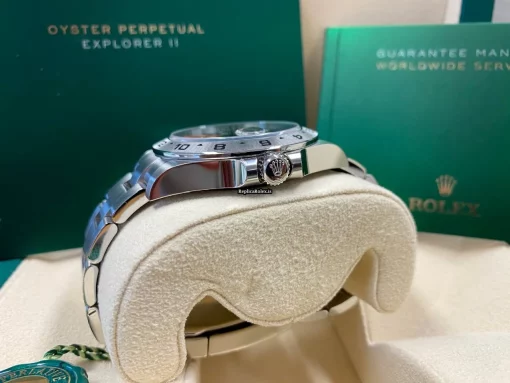 Suitable Replica Rolex Explorer II 216570 Caliber 3187 Automatic Movement 42mm Steel Case Mens/unisex Watch - Image 14