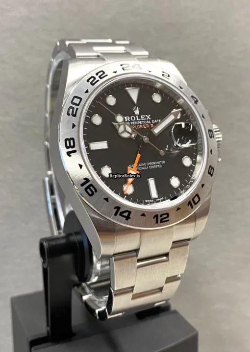 Suitable Replica Rolex Explorer II 216570 Caliber 3187 Automatic Movement 42mm Steel Case Mens/unisex Watch - Image 2