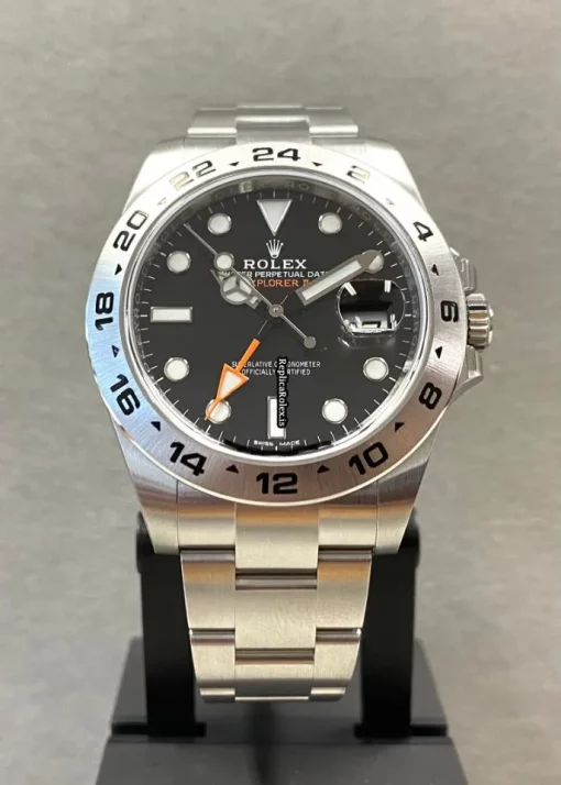 Suitable Replica Rolex Explorer II 216570 Caliber 3187 Automatic Movement 42mm Steel Case Mens/unisex Watch - Image 3