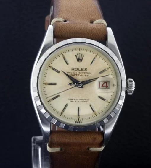 Cool Fake Rolex Datejust 6605 Caliber 1065 Automatic Movement 36mm Steel Case Mens/unisex Watch