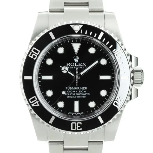 Pleasing Replica Rolex Submariner 114060 Caliber 3130 Automatic Movement 40mm Steel Case Watch