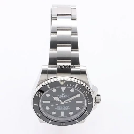 Pleasing Replica Rolex Submariner 114060 Caliber 3130 Automatic Movement 40mm Steel Case Watch - Image 10
