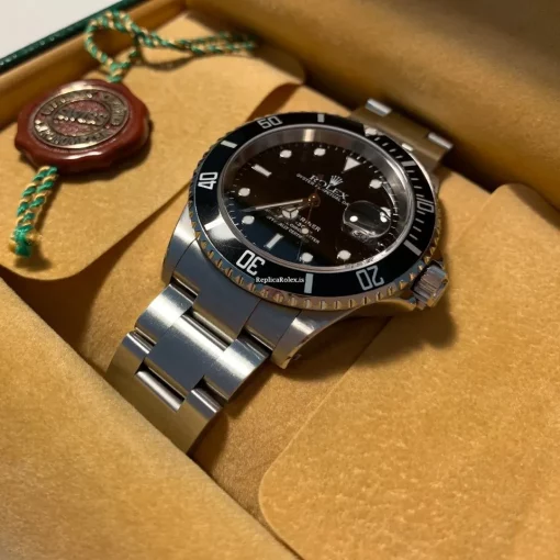 Lovely Fakes Rolex Submariner Date 16610 Caliber 3135 Automatic Movement 40mm Steel Case Mens/unisex Watch - Image 3