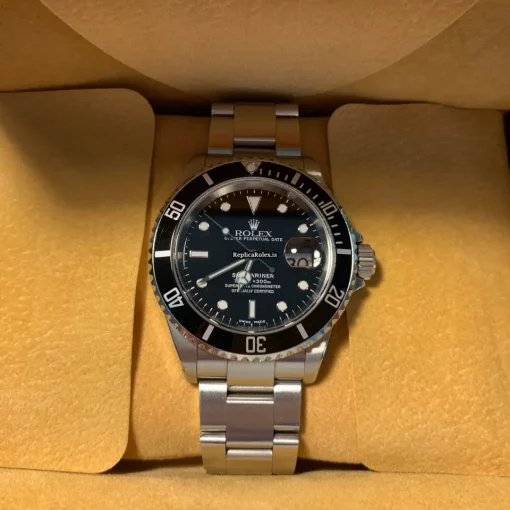 Lovely Fakes Rolex Submariner Date 16610 Caliber 3135 Automatic Movement 40mm Steel Case Mens/unisex Watch - Image 8