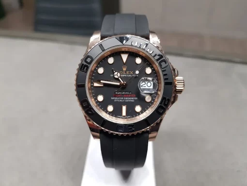 Mind-boggling Replica Rolex Yacht-master 40 116655 Caliber 3135 Automatic Movement 40mm Rose Gold Case Mens/unisex Watch - Image 2