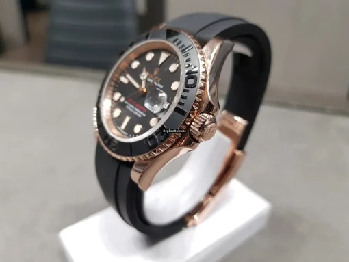 Mind-boggling Replica Rolex Yacht-master 40 116655 Caliber 3135 Automatic Movement 40mm Rose Gold Case Mens/unisex Watch - Image 3