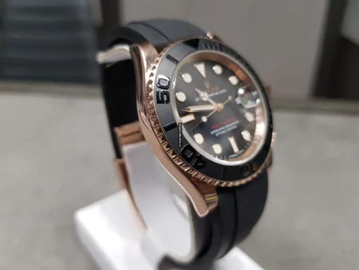 Mind-boggling Replica Rolex Yacht-master 40 116655 Caliber 3135 Automatic Movement 40mm Rose Gold Case Mens/unisex Watch - Image 4