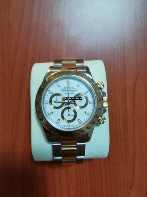 Best Replica Rolex Daytona 116523 Caliber 4130 Automatic Movement 40mm Gold/steel Case Mens/unisex Watch