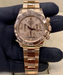 Top Replica Rolex Daytona 116505 Caliber 4130 Automatic Movement 40mm Rose Gold Case Mens/unisex Watch