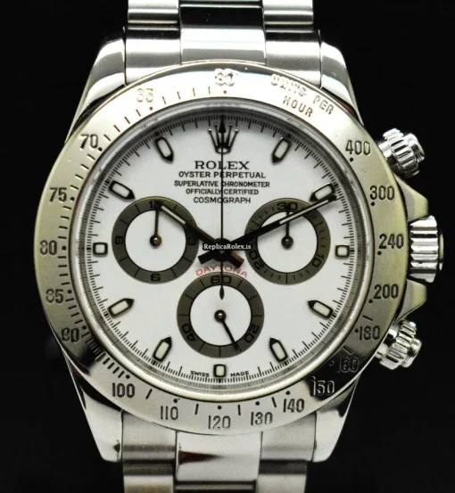 Pleasing Fake Rolex Daytona 116520 Caliber 4130 Automatic Movement 40mm Steel Case Mens/unisex Watch