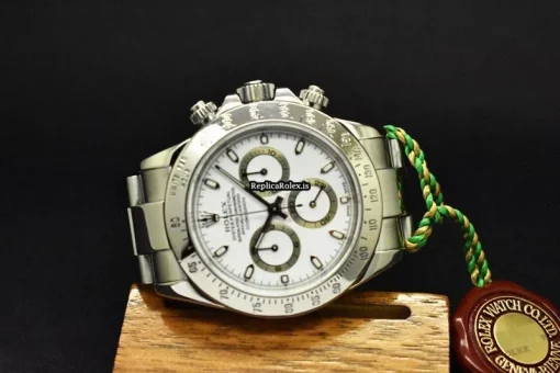 Pleasing Fake Rolex Daytona 116520 Caliber 4130 Automatic Movement 40mm Steel Case Mens/unisex Watch - Image 7