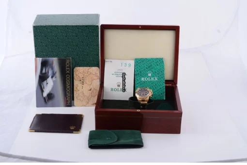 High-end Replica Rolex Daytona 16528 Caliber 4030 Automatic Movement 40mm Yellow Gold Case Mens/unisex Watch - Image 4