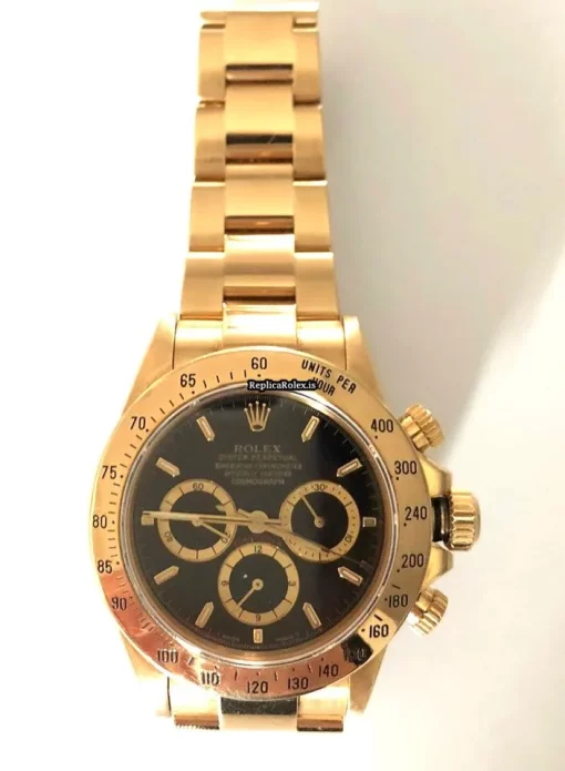 High-end Replica Rolex Daytona 16528 Caliber 4030 Automatic Movement 40mm Yellow Gold Case Mens/unisex Watch - Image 5