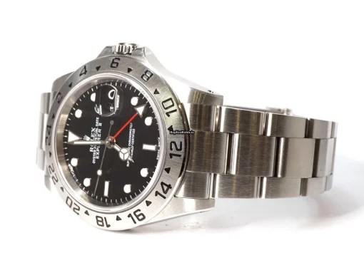 Amazing Fake Rolex Explorer II 16570 Caliber 3185 Automatic Movement 40mm Steel Case Mens/unisex Watch - Image 2