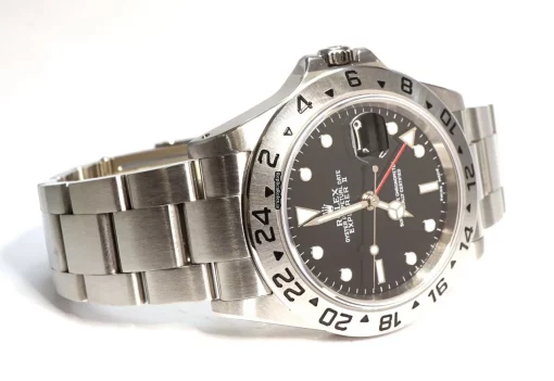 Amazing Fake Rolex Explorer II 16570 Caliber 3185 Automatic Movement 40mm Steel Case Mens/unisex Watch - Image 3