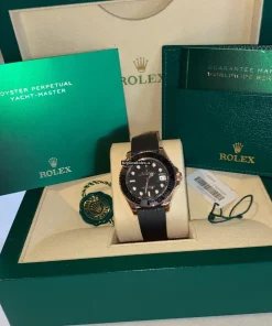 Excellent Fake Rolex Yacht-master 37 268655 Caliber 2236 Automatic Movement 37mm Rose Gold Case Mens/unisex Watch
