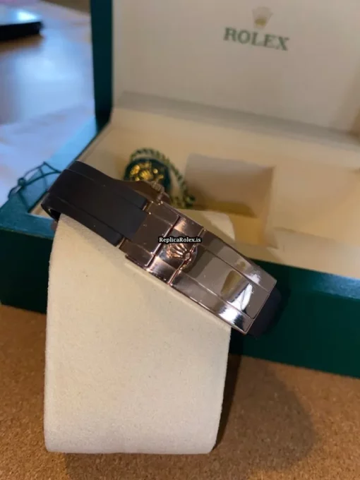 Excellent Fake Rolex Yacht-master 37 268655 Caliber 2236 Automatic Movement 37mm Rose Gold Case Mens/unisex Watch - Image 10