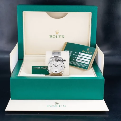 Reliable Replica Rolex Air King 114200 Caliber 3130 Automatic Movement 34mm Steel Case Mens/unisex Watch - Image 10