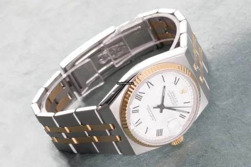 Reliable Replica Rolex Datejust Oysterquartz 17013 Caliber 5035 Quartz Movement 36mm Gold/steel Case Mens/unisex Watch - Image 2