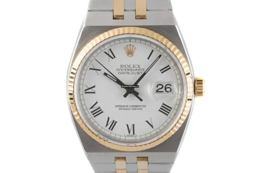 Reliable Replica Rolex Datejust Oysterquartz 17013 Caliber 5035 Quartz Movement 36mm Gold/steel Case Mens/unisex Watch - Image 7